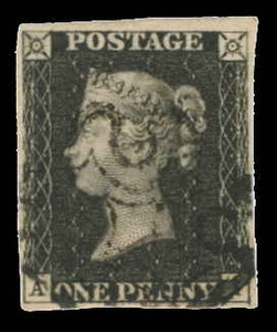 Great Britain Scott 1PV8 Gibbons 2PV8 Used Stamp