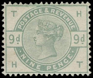 Great Britain Scott 106v Gibbons 195Wi Mint Stamp