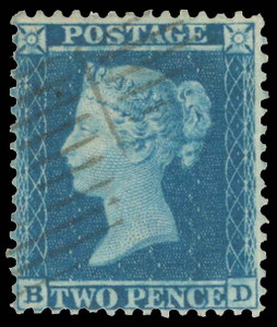 Great Britain Scott 10 Gibbons 19 Used Stamp