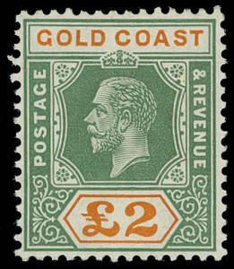 Gold Coast Scott 95 Gibbons 102 Mint Stamp