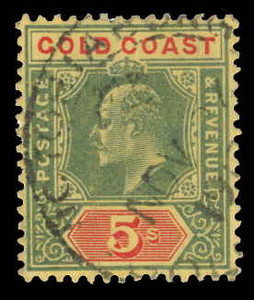 Gold Coast Scott 65 Gibbons 68 Used Stamp (2)