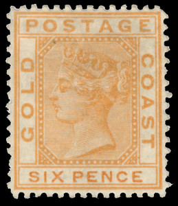 Gold Coast Scott 4-8 Gibbons 4-8 Mint Set of Stamps