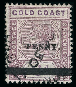 Gold Coast Scott 37a Gibbons 36a Used Stamp