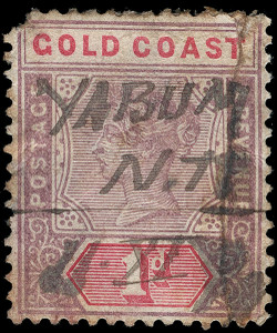 Gold Coast Scott 27 Gibbons 27 Used Stamp