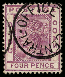 Gold Coast Scott 17 Gibbons 16 Used Stamp