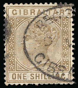 Gibraltar Scott 8-21 Gibbons 8-45 Used Set of Stamps