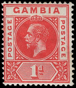Gambia Scott 71v Gibbons 87c Mint Stamp