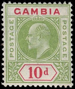 Gambia Scott 57v Gibbons 80a Mint Stamp