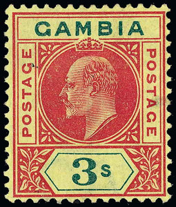 Gambia Scott 28-39 Gibbons 45-56 Mint Set of Stamps