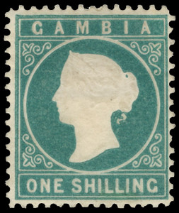 Gambia Scott 11V2 Gibbons 20A Mint Stamp
