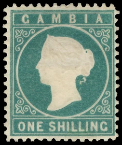 Gambia Scott 11V2 Gibbons 20A Mint Stamp