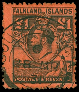 Falkland Islands Scott 54-64 Gibbons 116-126 Used Set of Stamps