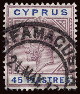 Cyprus Scott 61-71 Gibbons 74-84v Used Set of Stamps
