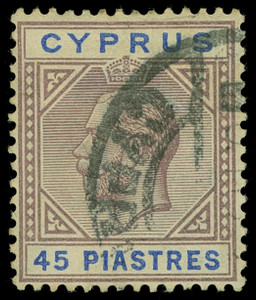Cyprus Scott 61-71 Gibbons 74-84 Used Set of Stamps