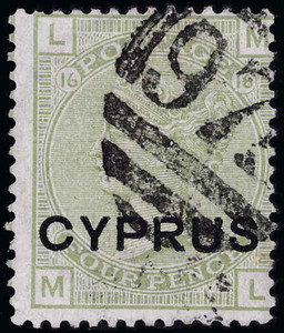 Cyprus Scott 4 Gibbons 4 Used Stamp