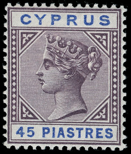 Cyprus Scott 28-37 Gibbons 40-49 Mint Set of Stamps