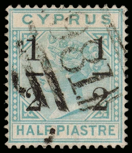 Cyprus Scott 27v Gibbons 28a Used Stamp
