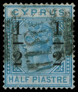 Cyprus Scott 27 Gibbons 28 Used Stamp