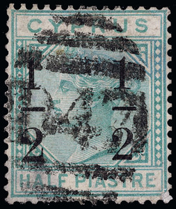 Cyprus Scott 27 Gibbons 28 Used Stamp (1)
