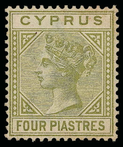 Cyprus Scott 23a Gibbons 20 Mint Stamp
