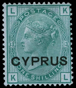 Cyprus Scott 1-6 Gibbons 1-6 Mint Set of Stamps
