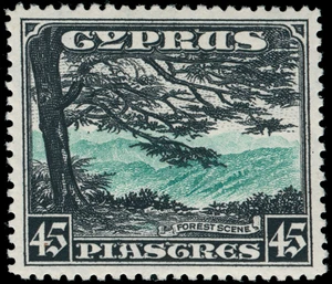 Cyprus Scott 125-135 Gibbons 133-143 Mint Set of Stamps