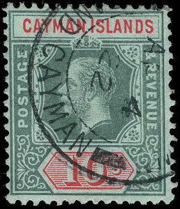 Cayman Islands Scott 32-44 Gibbons 40-52b Used Set of Stamps