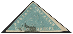 Cape of Good Hope Scott 9aV Gibbons 14b Used Stamp