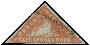 Cape of Good Hope Scott 7a Gibbons 13a Used Stamp