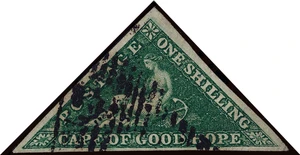 Cape of Good Hope Scott 6a Gibbons 8b Used Stamp
