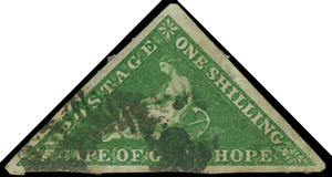 Cape of Good Hope Scott 6 Gibbons 8 Used Stamp (1)