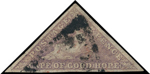 Cape of Good Hope Scott 5a Gibbons 7b Used Stamp (1)