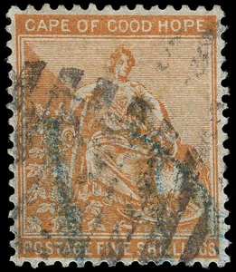 Cape of Good Hope Scott 33-38 Gibbons 40-45 Used Set of Stamps