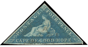 Cape of Good Hope Scott 2a Gibbons 2 Used Stamp