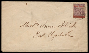 Cape of Good Hope Scott 20 Gibbons 27 on Cover