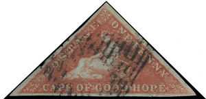 Cape of Good Hope Scott 1a Gibbons 1 Used Stamp
