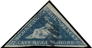 Cape of Good Hope Scott 13a Gibbons 19c Used Stamp