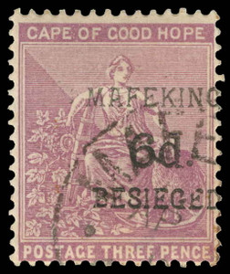Cape of Good Hope / Mafeking Scott 165 Gibbons 4 Used Stamp