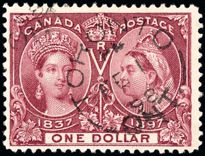 Canada Scott 61 Gibbons 136 Used Stamp (3)