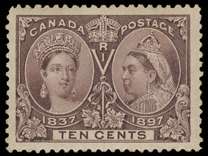 Canada Scott 57 Gibbons 131 Mint Stamp (1)