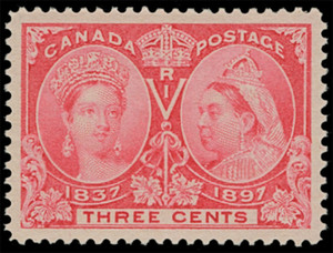 Canada Scott 53 Gibbons 126 Mint Stamp