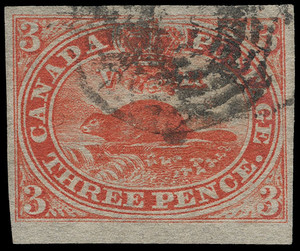 Canada Scott 4dV1 Gibbons 7 Used Stamp