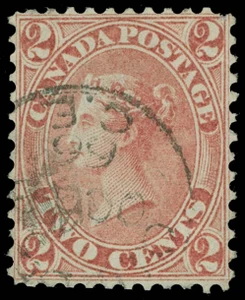 Canada Scott 20a Gibbons 44 Used Stamp (2)