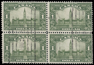Canada Scott 159 Gibbons 285 Block of Stamp