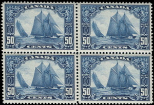 Canada Scott 158 Gibbons 284 Block of Stamps