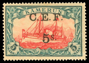 Cameroons Scott 65 Gibbons 13 Mint Stamp