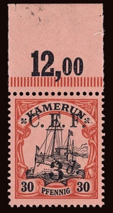 Cameroons Scott 58b Gibbons 6b Never Hinged Stamp (1)