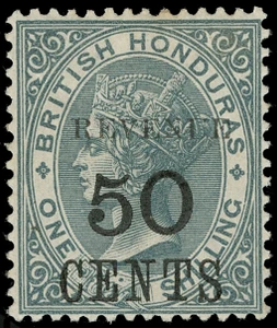 British Honduras Scott 51b Gibbons 69c Mint Stamp