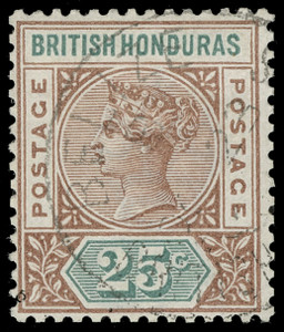 British Honduras Scott 46 Gibbons 61 Used Stamp (1)