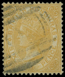 British Honduras Scott 13-17 Gibbons 17-22 Used Set of Stamps